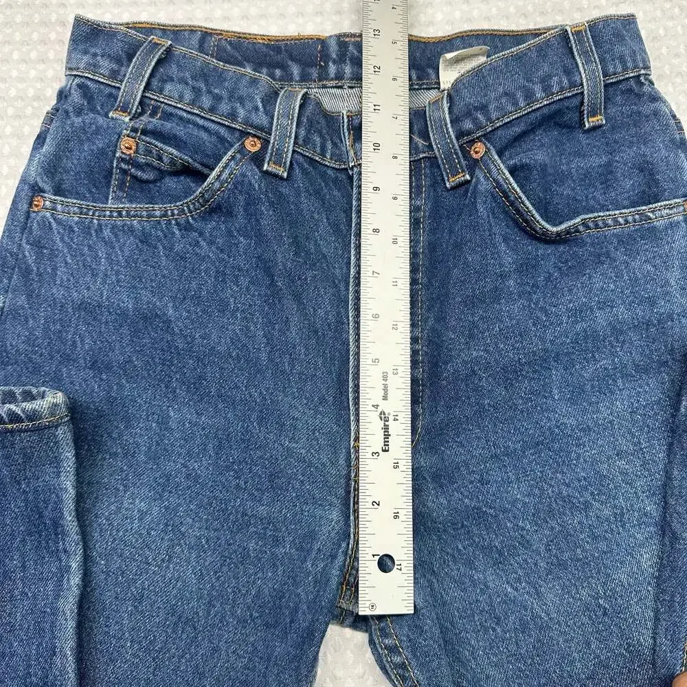 Vintage Levi's 517 Orange Tab Bootcut Denim Jeans Made in USA W32 L29